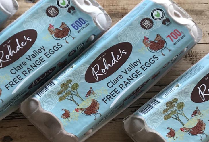 Rohdes clare valley free range eggs