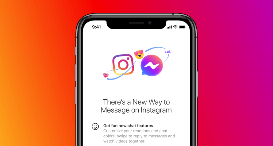 new way to message on instagram on iphone screen
