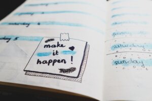 make it happen journal diary note journal writing guide inspo bullet journal gratitude journal creative ideas diary quotes writing examples planner organizer diary inspiration journal creative design diary entries productivity planning
