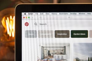 Zoom in of laptop screen, 4 reasons you should add Pinterest to your business’ social media strategy
