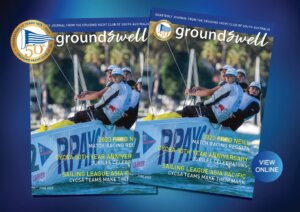 Purple Giraffe feature on Cruising Yacht Club of South Australia's Groundswell article
