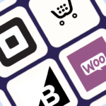 e-commerce platform logos on a grid