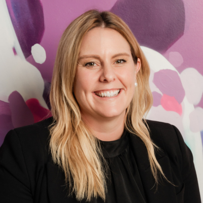 Purple Giraffe's new Marketing Consultant, Amanda.