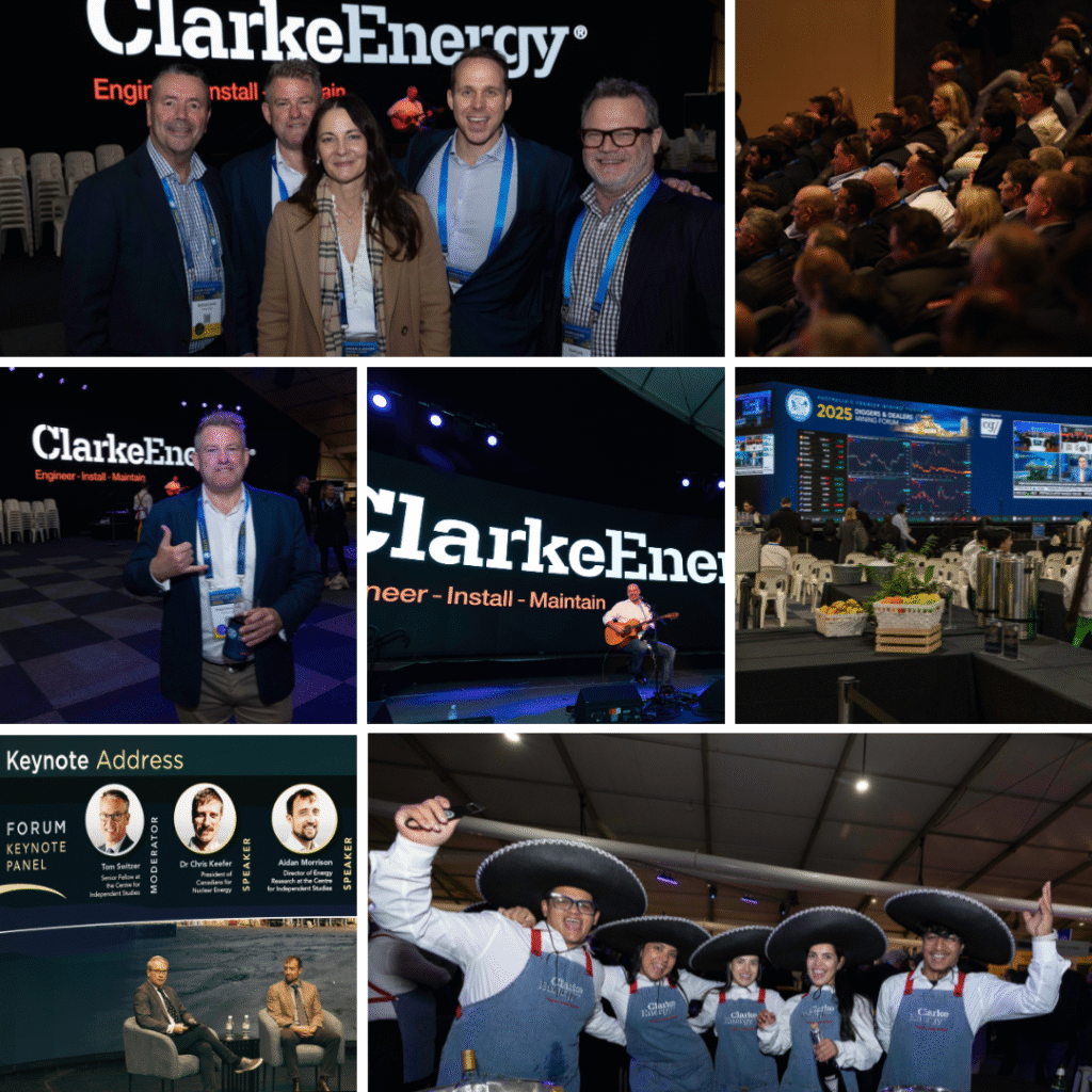 Clarke Energy Australia celebrating at Diggers and Dealers