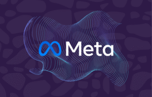 Meta logo with Purple Giraffe Branding
